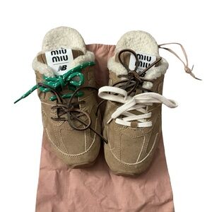 Miu miu new balance collab sneakers